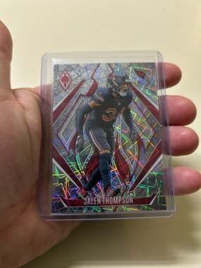 2024 Panini Phoenix Football - Jalen Thompson Laser Prizm #71 Arizona Cardinals